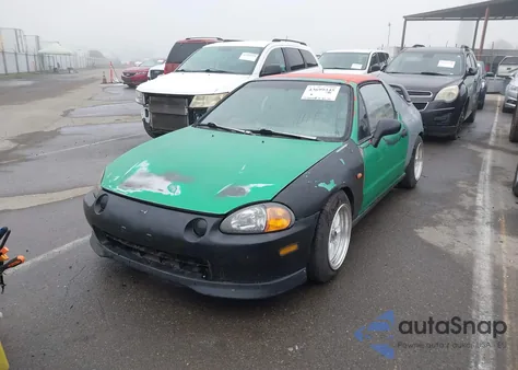 1994 Honda Civic Del Sol Si from USA, damaged, VIN JHMEH6268RS003490
